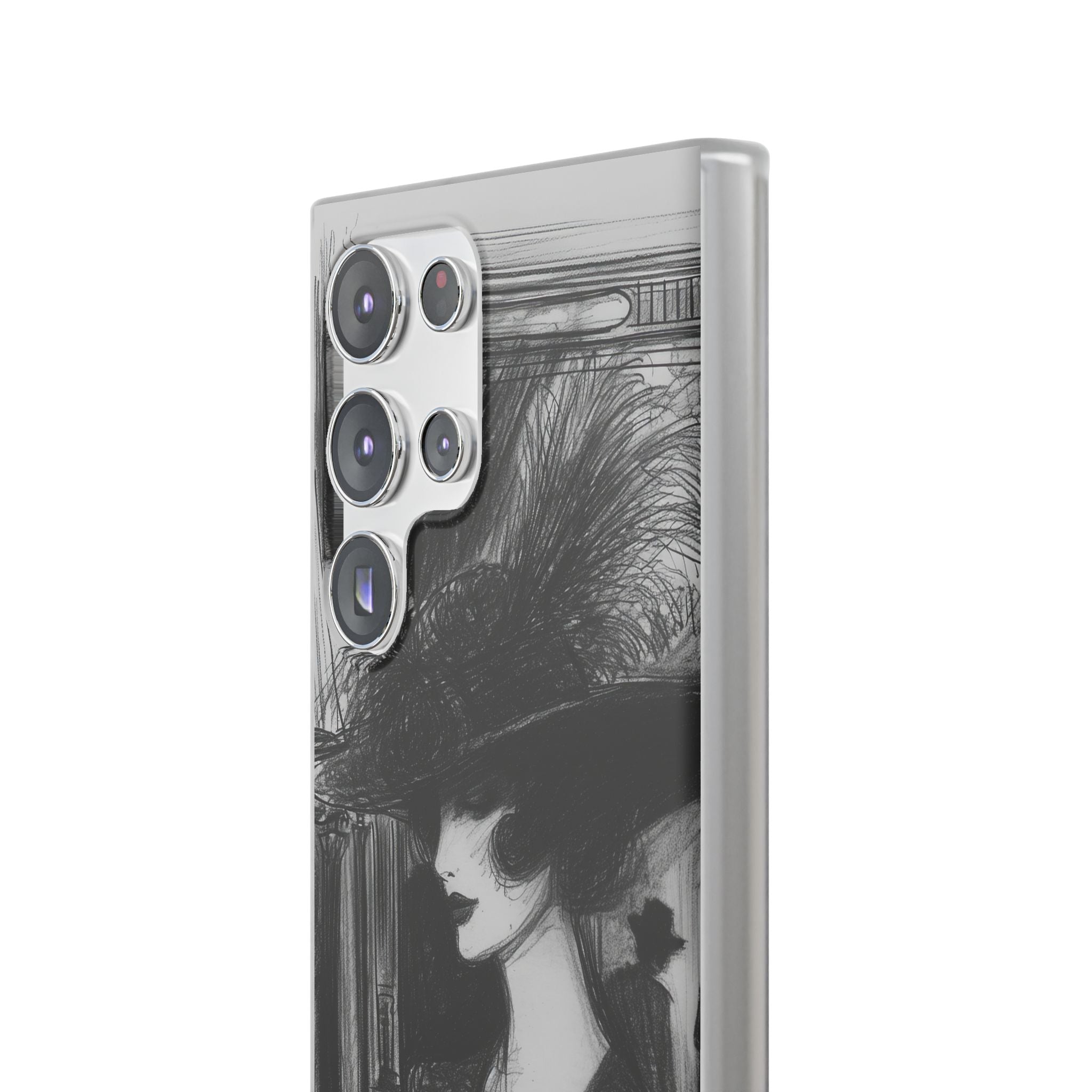 Timeless Elegance in Monochrome Samsung S23 - Flexi Phone Case