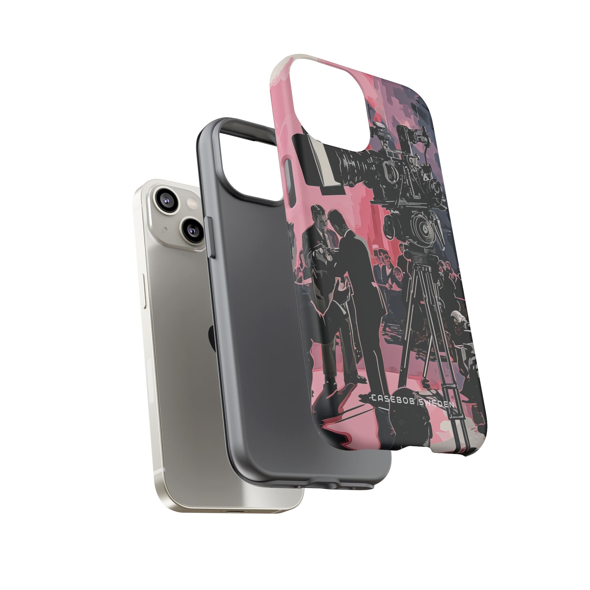 Retro Cinematic Spotlight iPhone 14 - Tough Phone Case