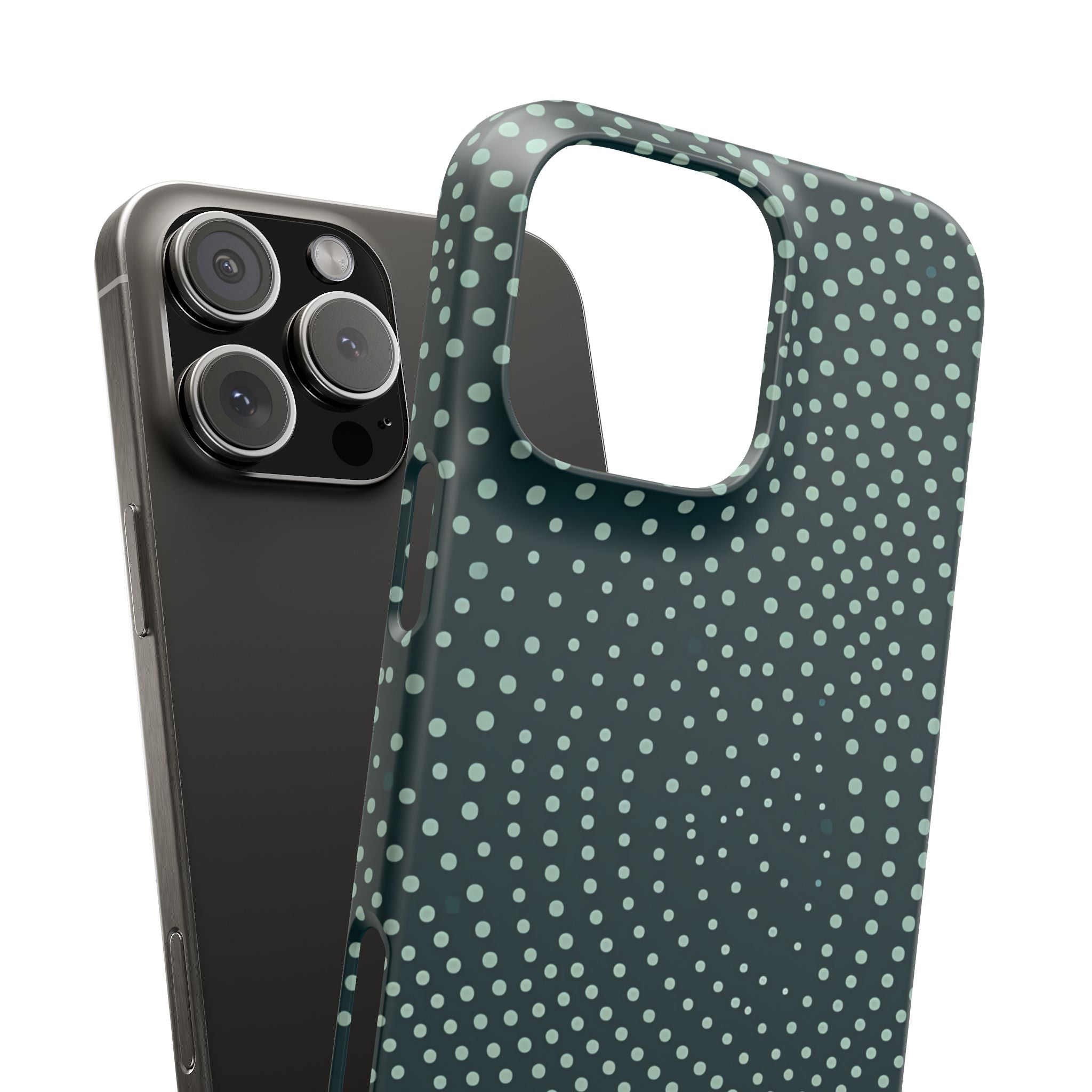 Teal Rippleflow iPhone 16 - Slim Phone Case