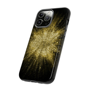 Gold Glitter Background - Protective Phone Case