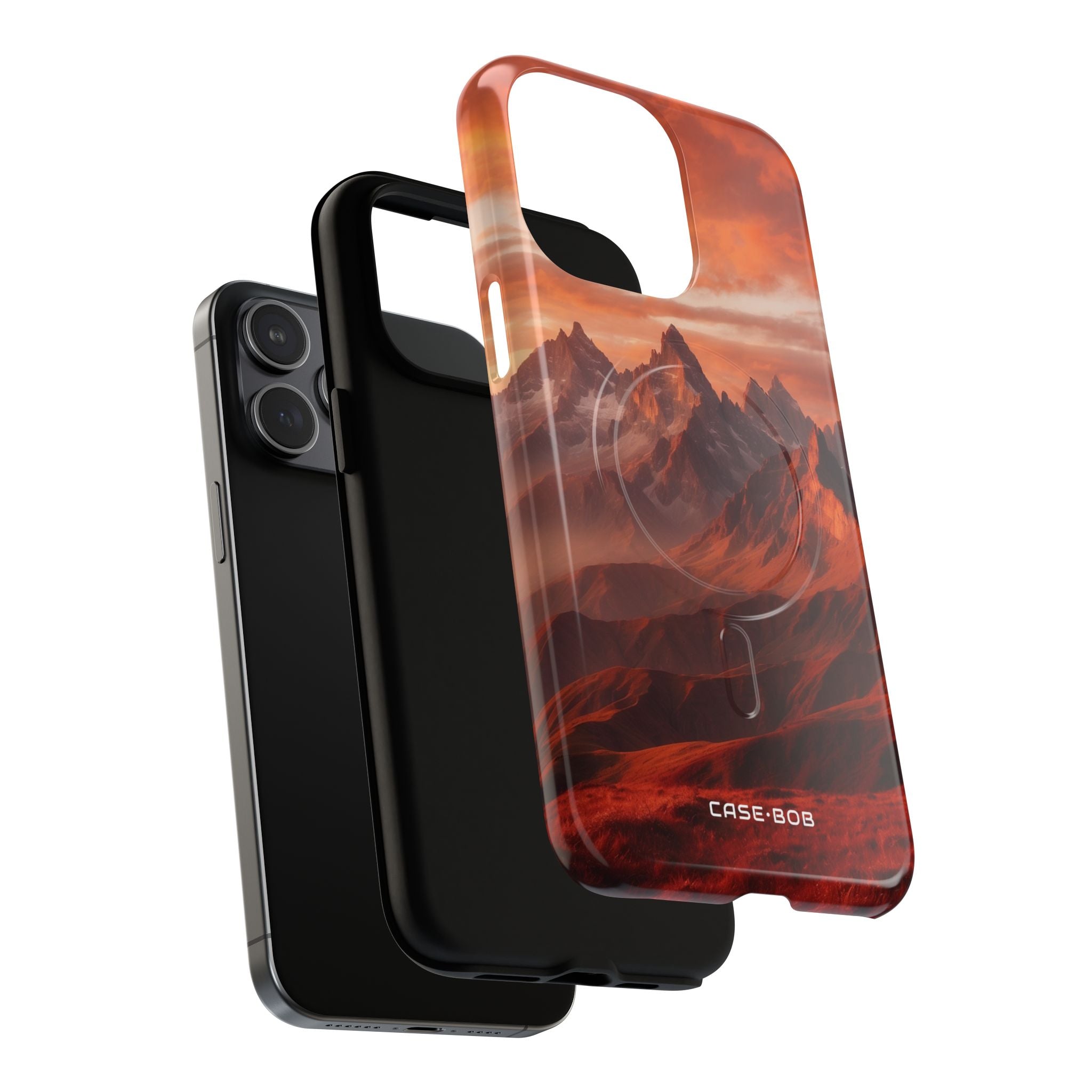 Jagged Glow iPhone 15 Pro Max Case - Tough+