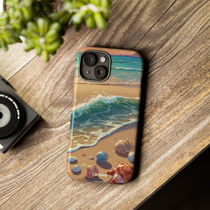 Seashells Kiss Shore - iPhone Case