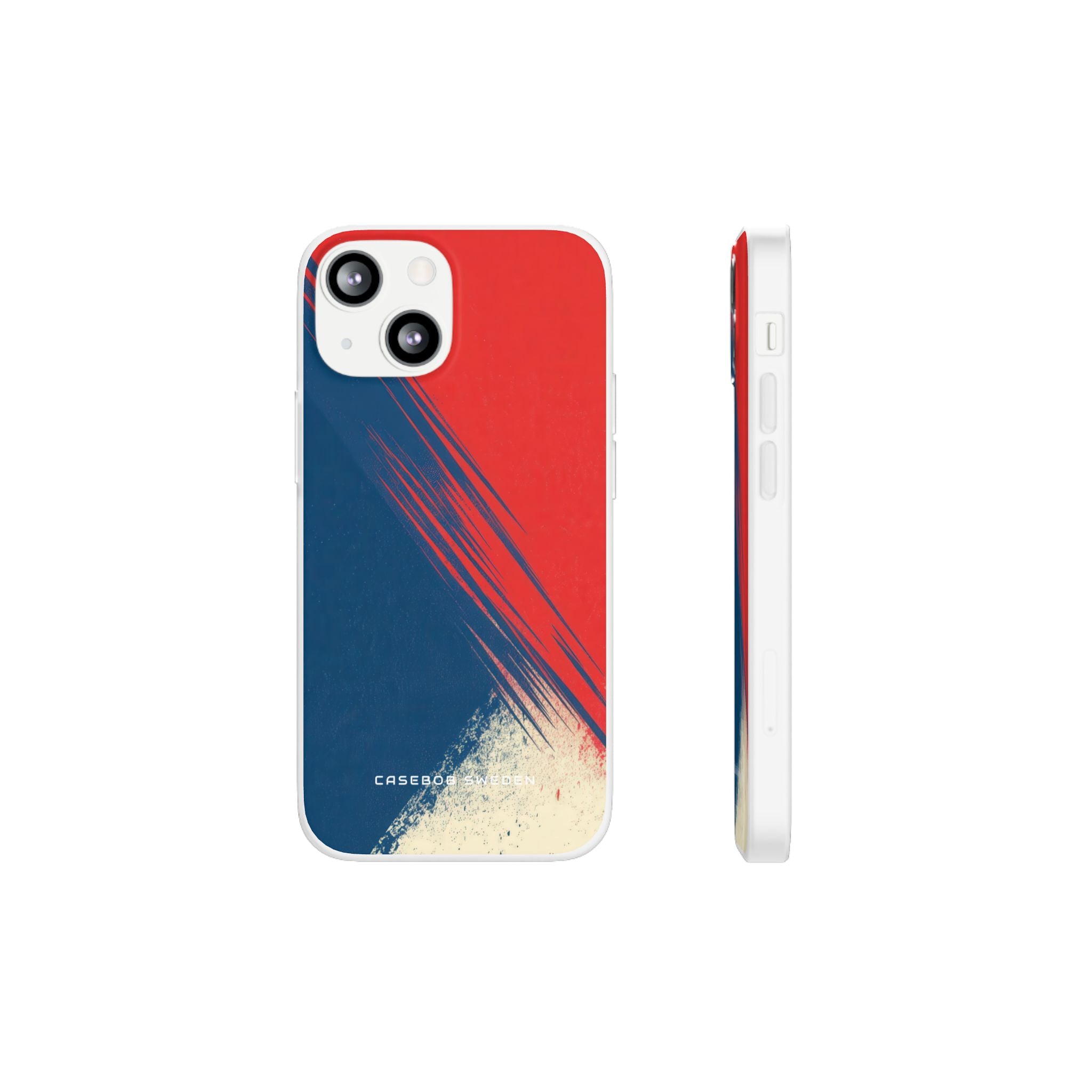 Vintage Brushstroke Harmony iPhone 13 - Flexi Phone Case