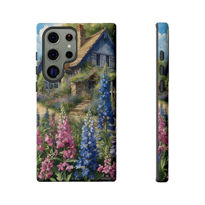 Cottage Surrounded Blossoms - Samsung Case