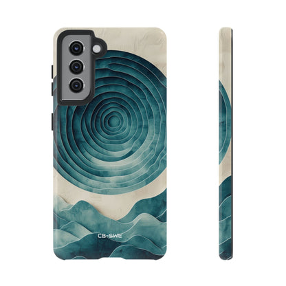 Waves Embrace Circles - Samsung Case