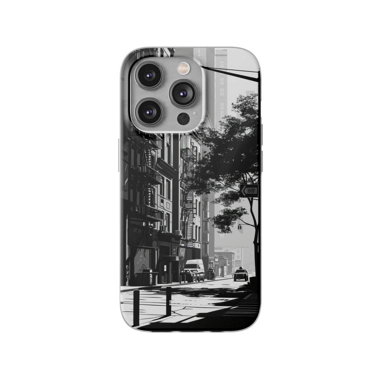 Urban Serenity | Flexible Phone Case for iPhone