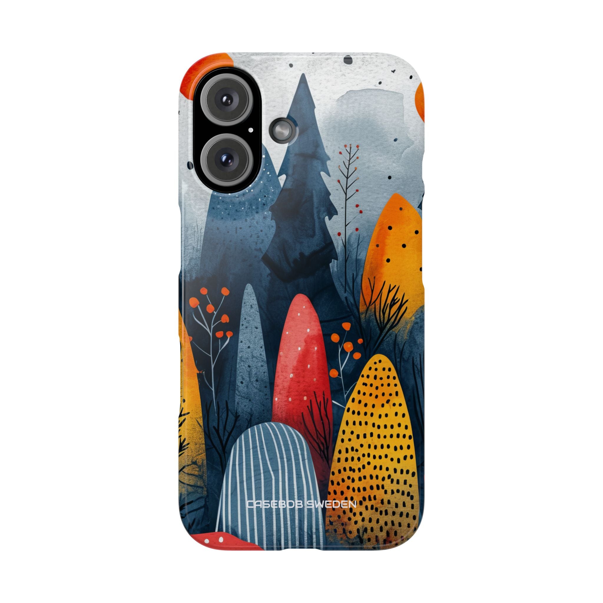 Whimsical Nature - Slim iPhone 16 Phone Case