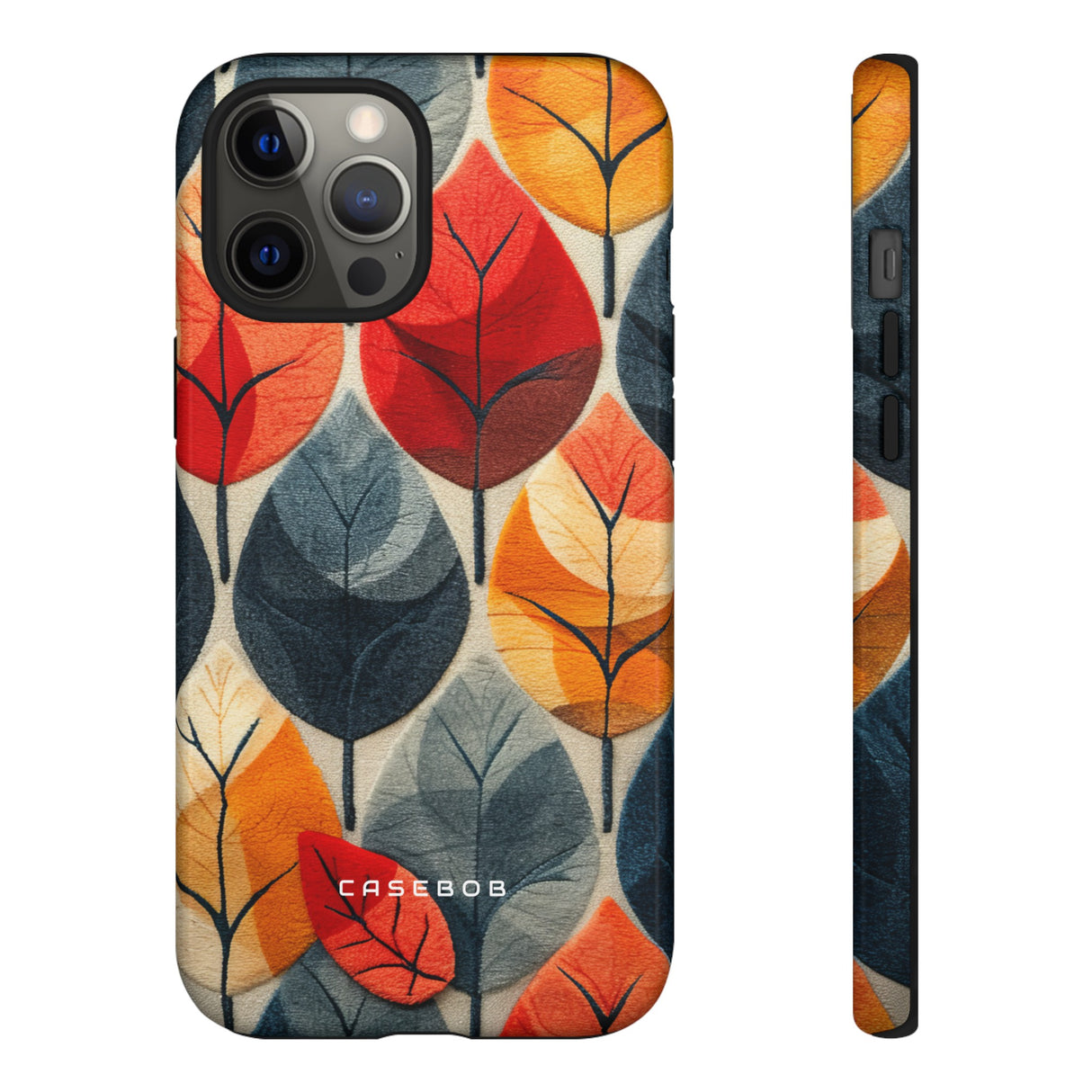 Scandinavian Leafy Serenity - Protective Phone Case