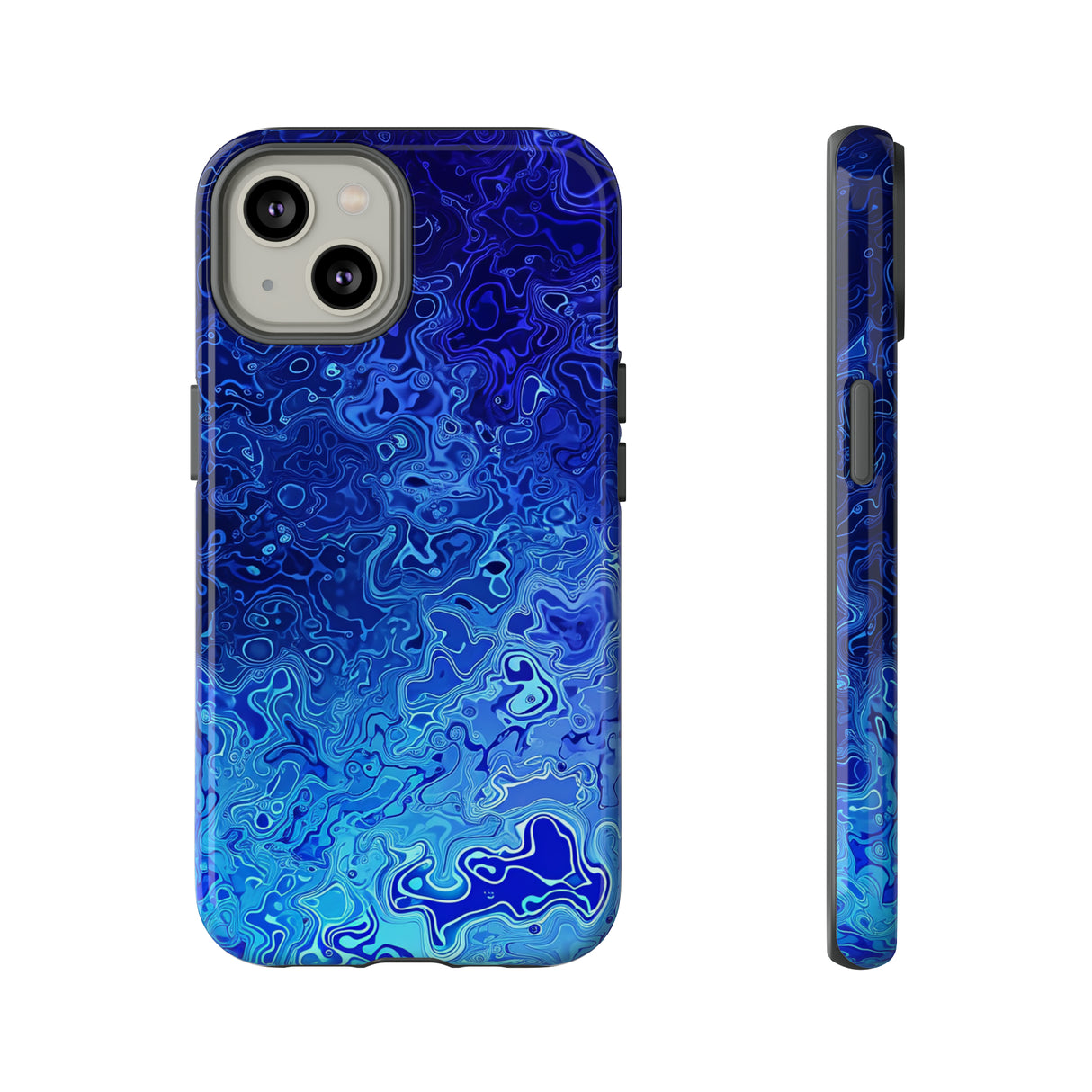 AI Fusion: Metallic Gradient - Protective Phone Case