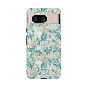 Light Green Leaf - Protective Phone Case