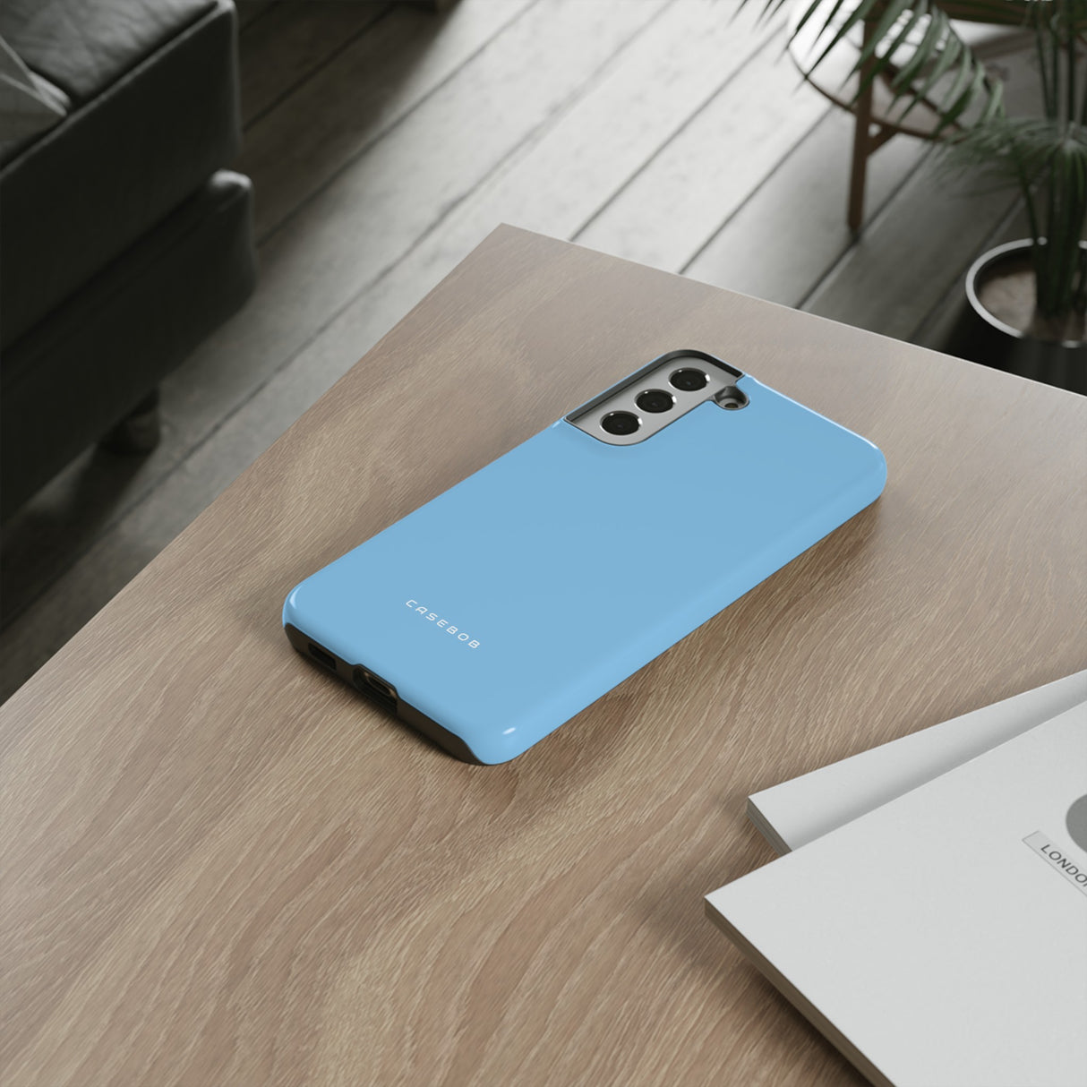 Light Sky Blue - Protective Phone Case