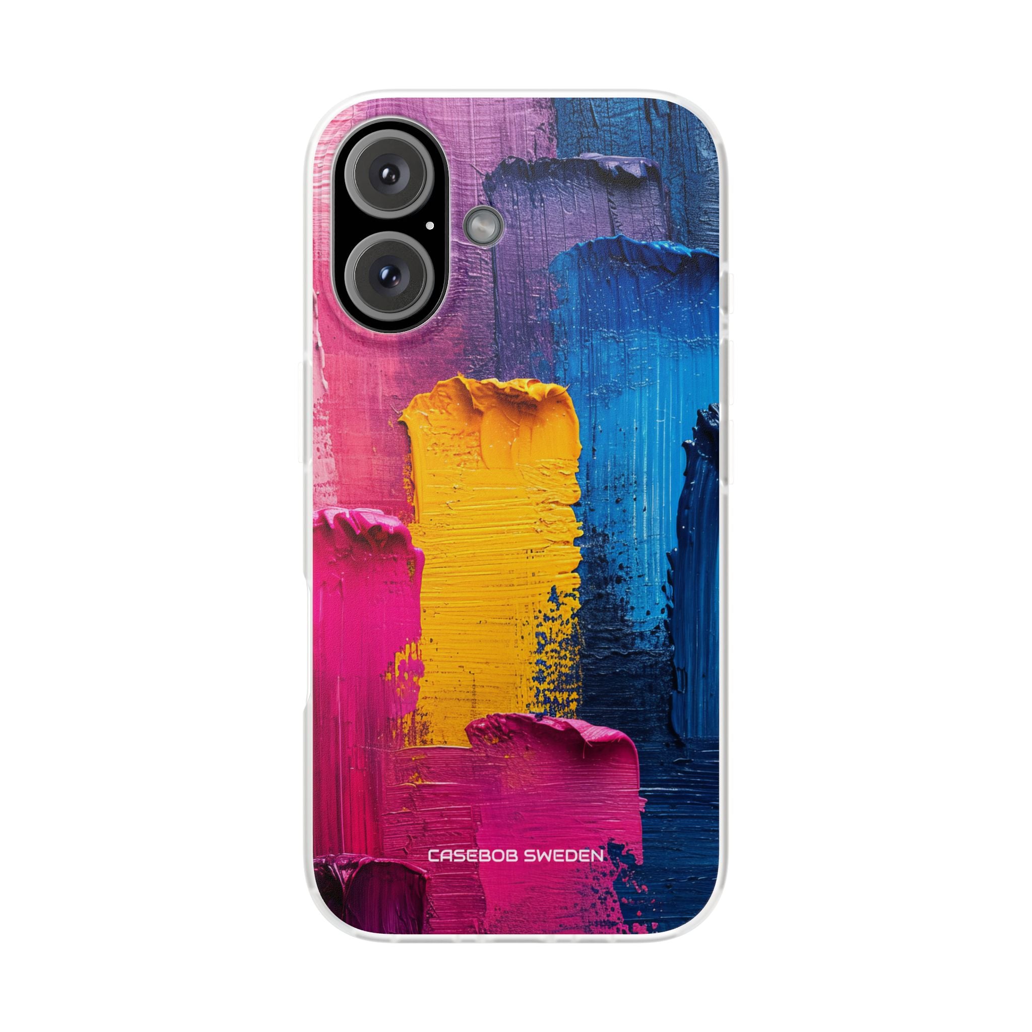 Bold Abstract Texture - Flexi iPhone 16 Phone Case