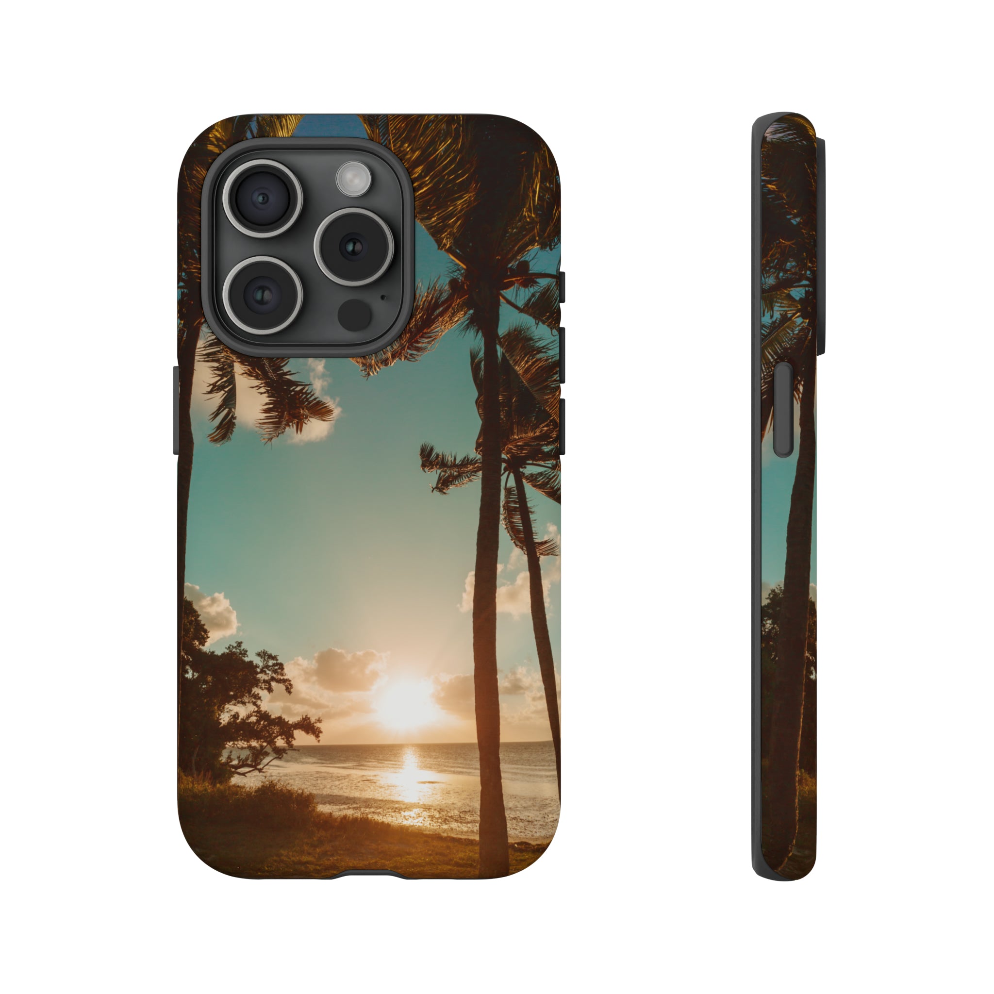 Sundown Palmtrees - Protective Phone Case