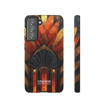 Golden Arch Leaves  Samsung S21 - Tough