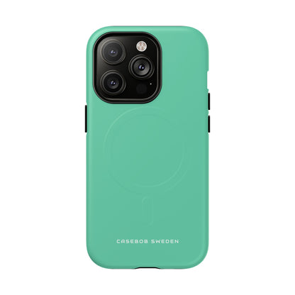 Medium Aquamarine iPhone 14  Tough+ Phone Case