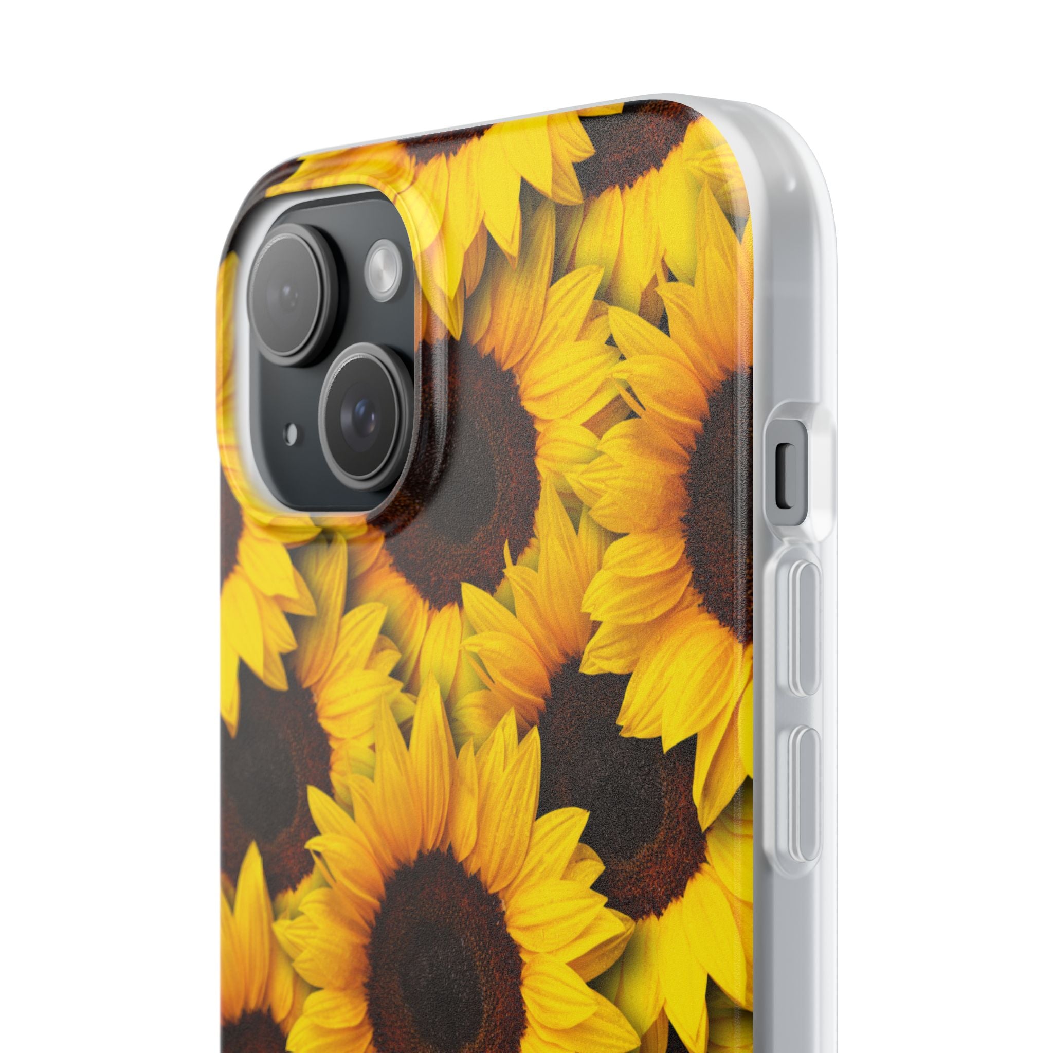 Sunflower Glow iPhone 15 Plus Case - Soft