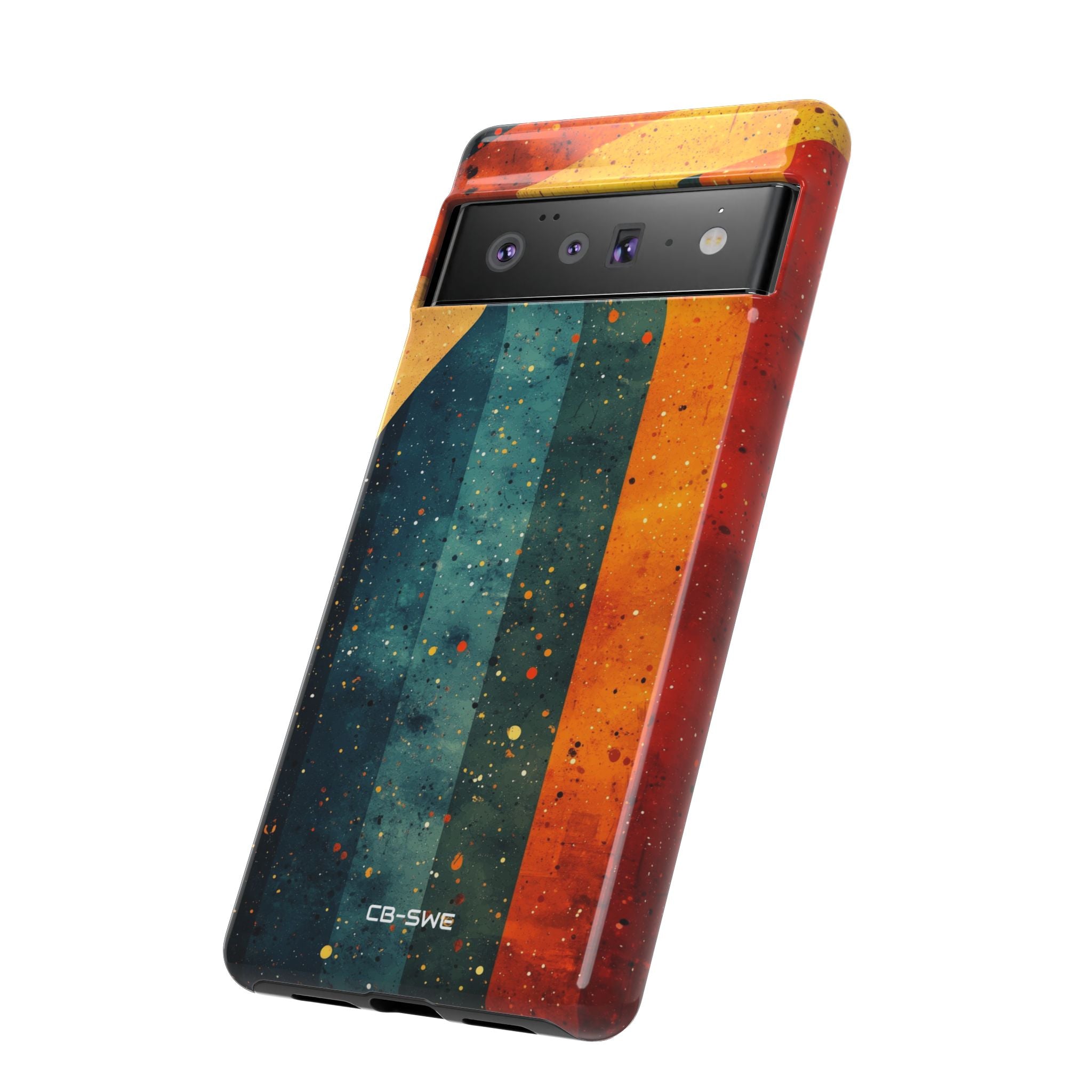 Vibrant Waves Dance - Google Pixel Case
