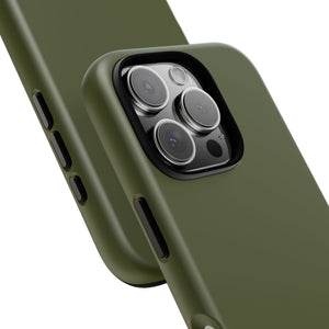 Olive Echoes: Minimalist Serenity - for iPhone 16