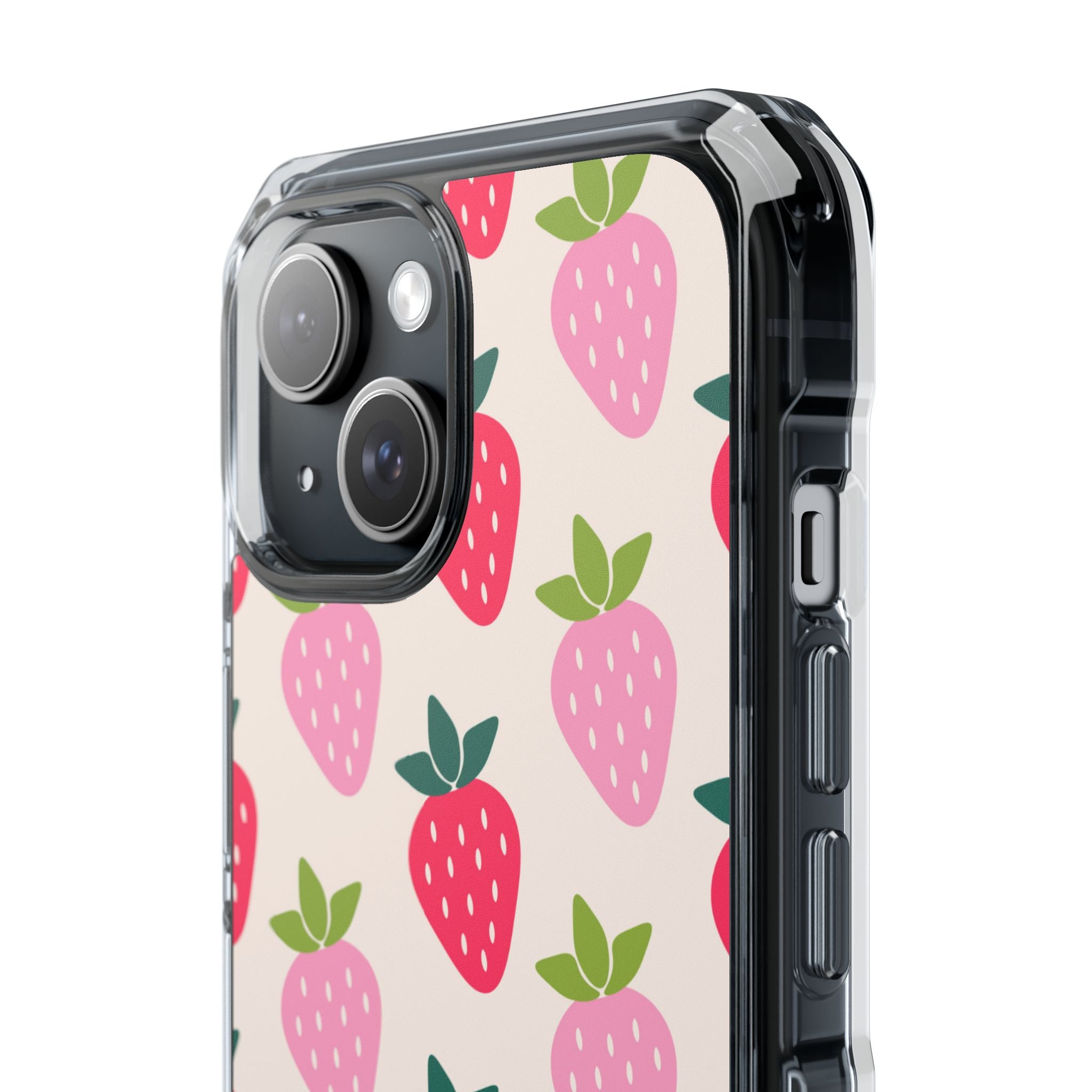 Vibrant Strawberry Rhythm iPhone Case - Impact