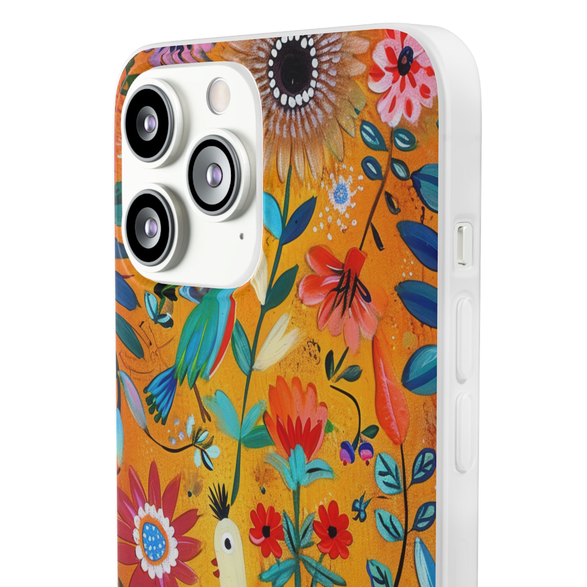 Colorful Birds Bloom iPhone 13 Pro Max - Soft