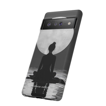 Zen Serenity Moon Reflection Google Pixel 6 - Tough Phone Case