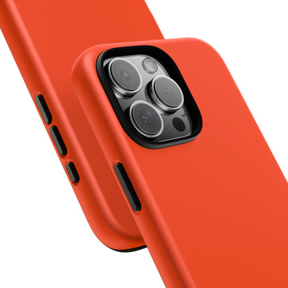 Orange Red iPhone 16 - Tough Phone Case