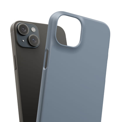 Light Slate Gray iPhone 15 - Slim Phone Case