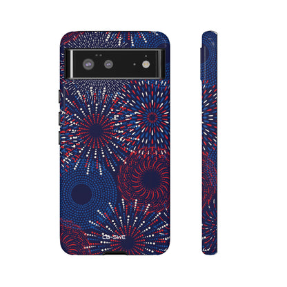 Vibrant Circles Emerge - Google Pixel Case