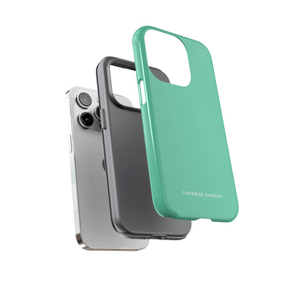 Medium Aquamarine iPhone 14 - Tough Phone Case