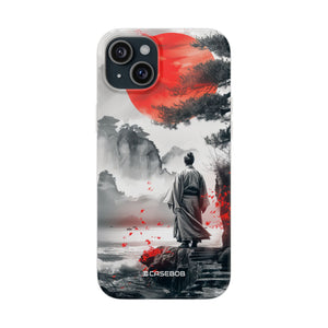 Serene Samurai Sunrise | Flexible Phone Case for iPhone