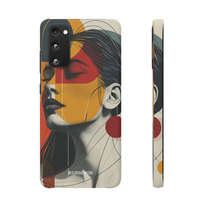 Meditative Geometry | Slim Phone Case for Samsung