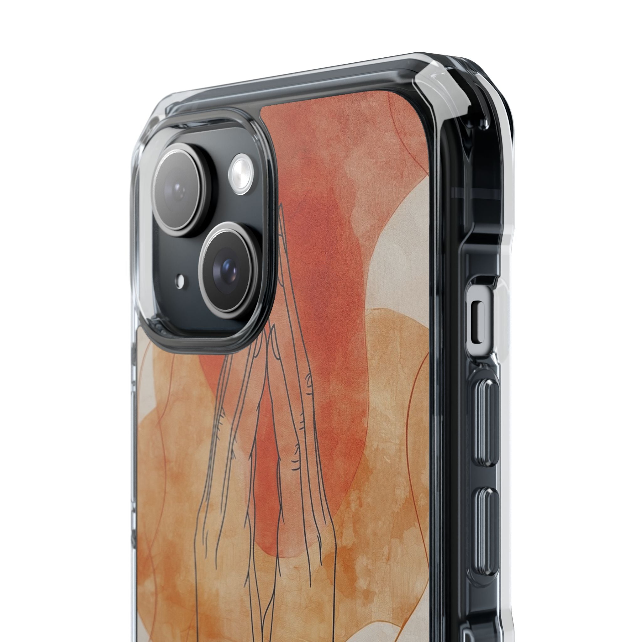 Hands Embrace Light iPhone Case - Impact