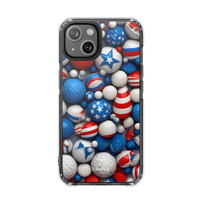 Festive Spheres Cluster iPhone Case - Impact