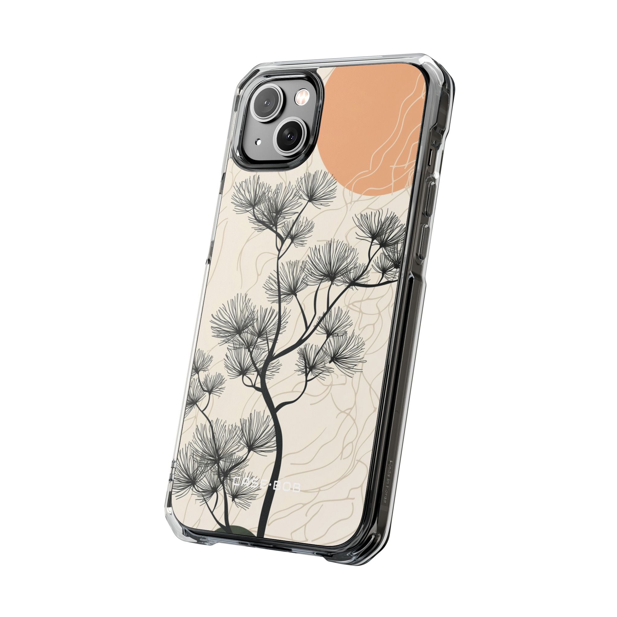 Spiky Tree Sunset iPhone 14 Plus Case - Impact