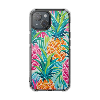 Pineapples Dance Bright iPhone Case - Impact