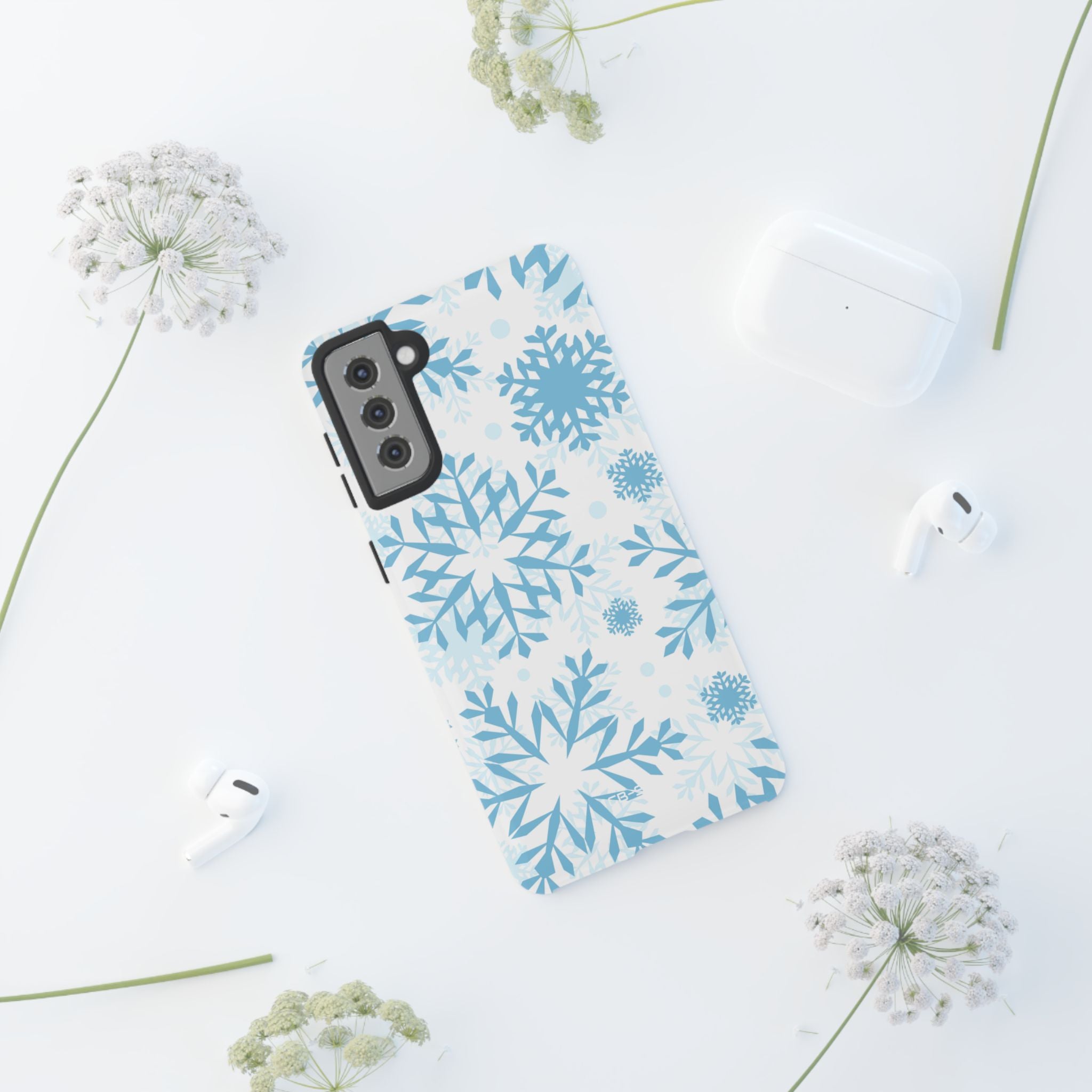 Winter Snowflake Symphony - Samsung Case