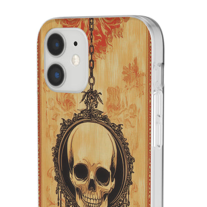 Gothic Skull Elegance iPhone 12 - Flexi Phone Case