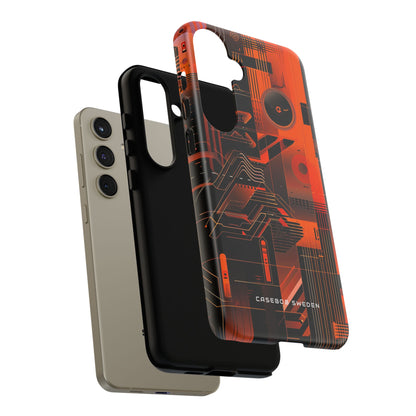 Gradient Circuitburst Samsung S24 - Tough Phone Case