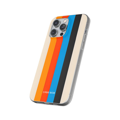 Vivid Stripe Harmony iPhone 14 Pro Max Case - Soft