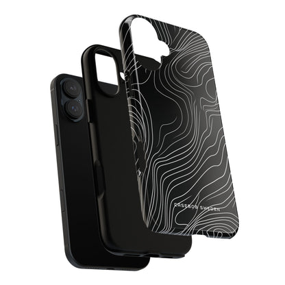 Contour Waveform Flow iPhone 16 - Tough Phone Case