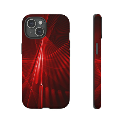 Red Disco Lights - Protective Phone Case