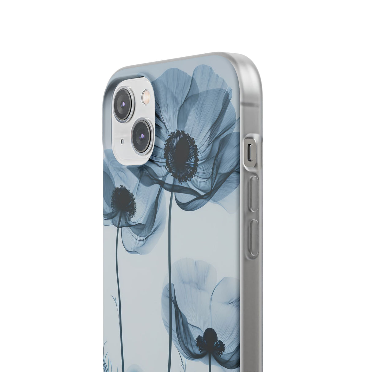 Tranquil Poppy Bloom | Flexible Phone Case for iPhone