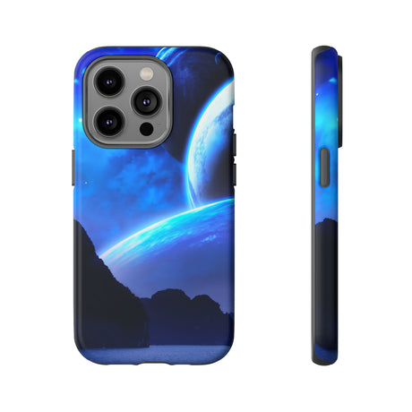 Fantasy Planet Nebula - Protective Phone Case