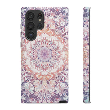 Purple Pink Mandala - Tough Samsung S22 Phone Case