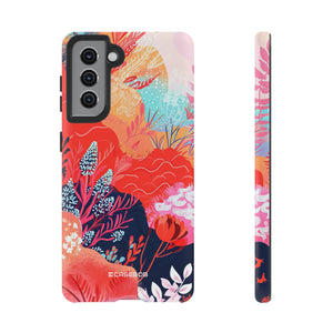 Living Coral Design | Handyhülle für Samsung (Schutzhülle)