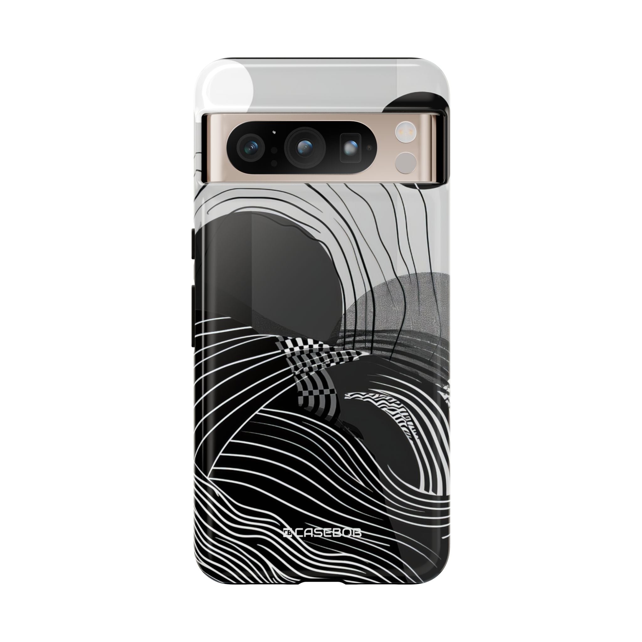 Monochrome Dynamics - Phone Case for Google Pixel