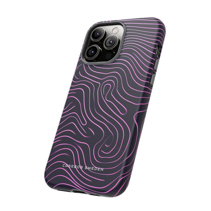 Contour Waveflow iPhone 14 - Tough Phone Case