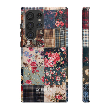 Patchwork Floral Quilt  Samsung S22 - Tough