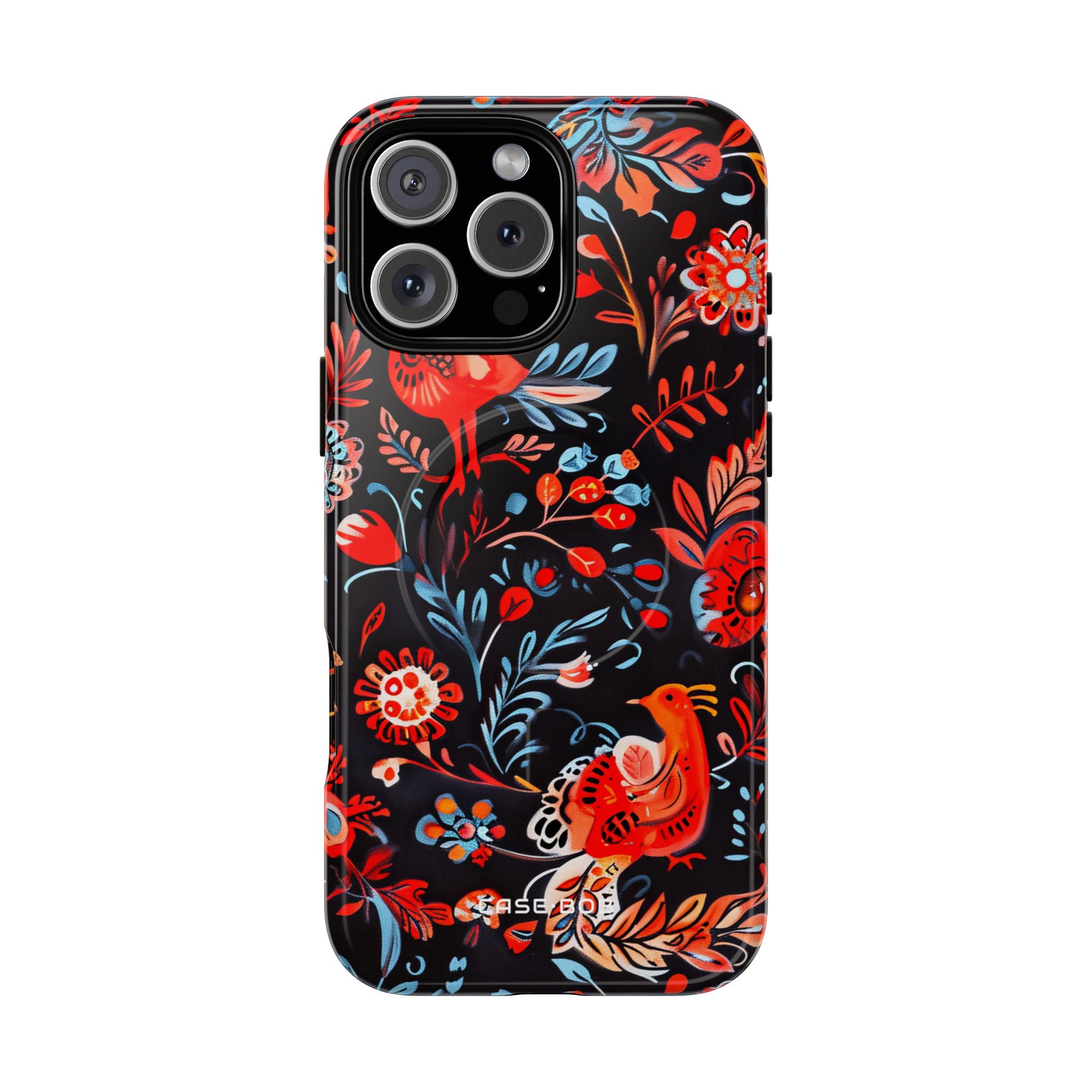 Vivid Birdscape iPhone 16 Pro Max Case - Tough+