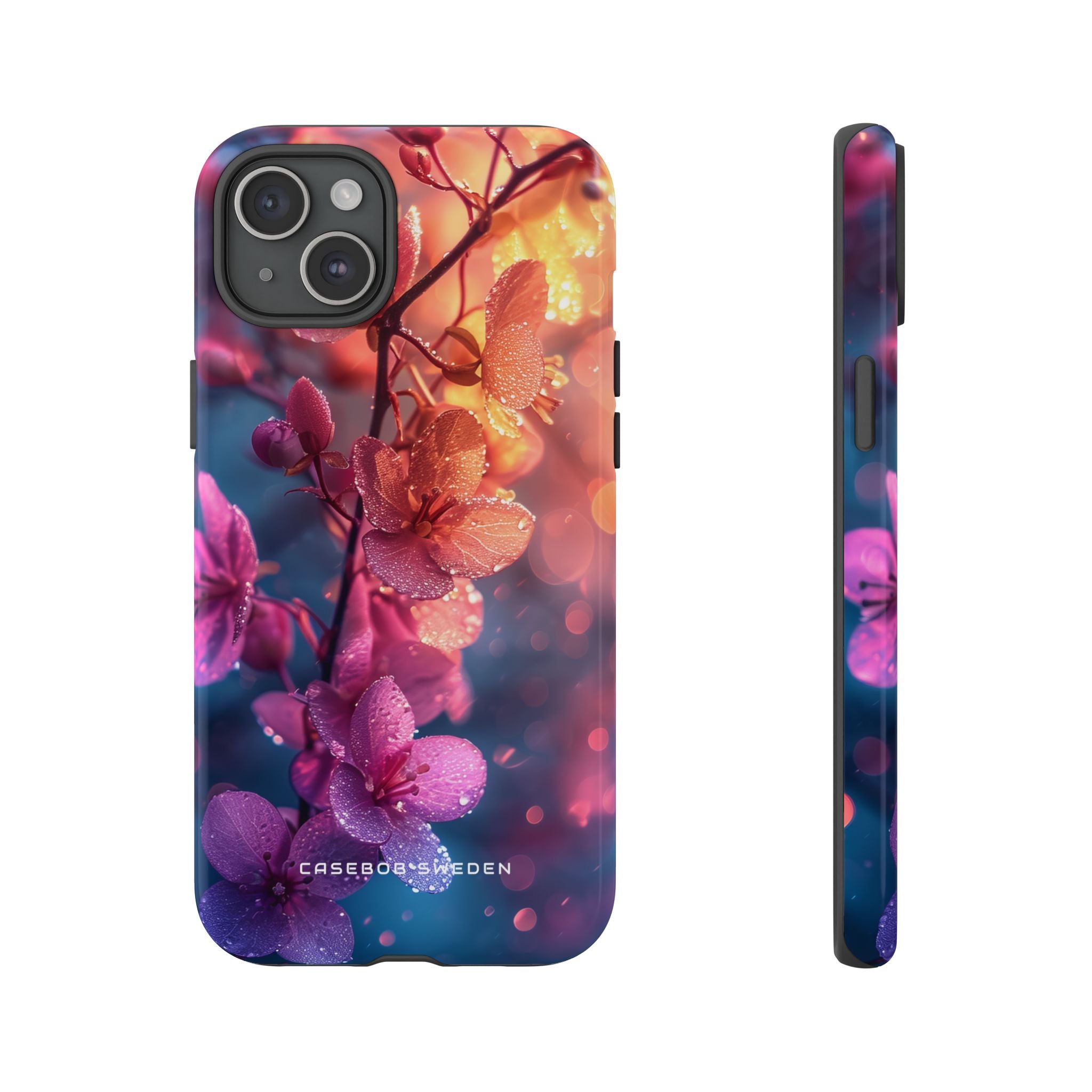 Surreal Flower Harmony iPhone 15 - Tough Phone Case